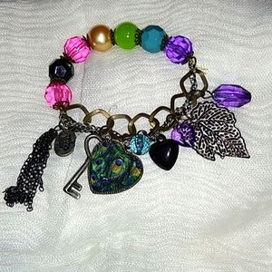 💙 💚 💜 Stretch Charm Bracelet 😁Bundle for a Deal